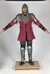  Photos Medieval Knight in mail armor 7 
